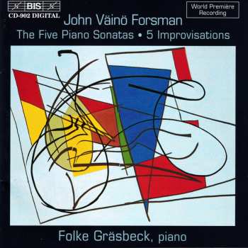 CD Folke Gräsbeck: The Five Piano Sonatas / 5 Improvisations