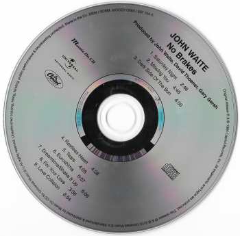 CD John Waite: No Brakes