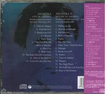 2CD John Wetton: Akustika: Live In Amerika / Akustika II: Return To Amerika