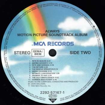 LP Always (Motion Picture Soundtrack Album)