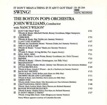 CD John Williams: It Don't Mean A Thing If It Ain't Got That Swing