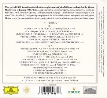 2CD Wiener Philharmoniker: John Williams Live In Vienna