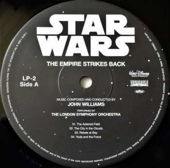 2LP The London Symphony Orchestra: Star Wars / The Empire Strikes Back = スター・ウォーズ / 帝国の逆襲 LTD
