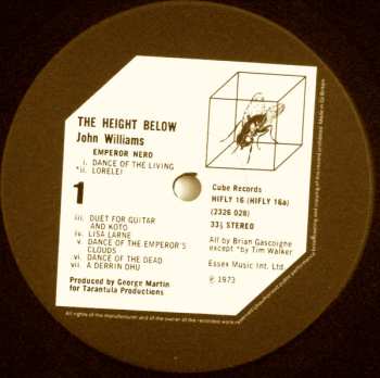 LP John Williams: The Height Below