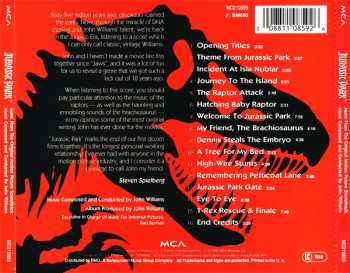 CD John Williams: Jurassic Park (Music From The Original Motion Picture Soundtrack)