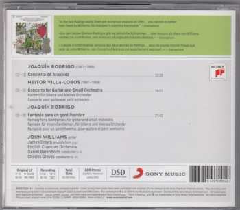 CD Joaquín Rodrigo: Rodrigo / Villa-Lobos: Guitar Concertos