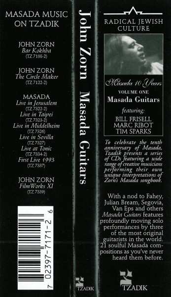CD John Zorn: Masada Guitars