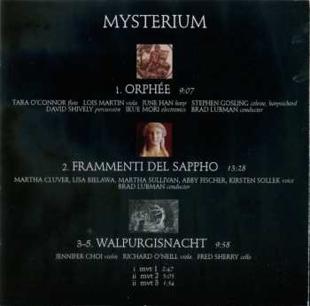 CD John Zorn: Mysterium