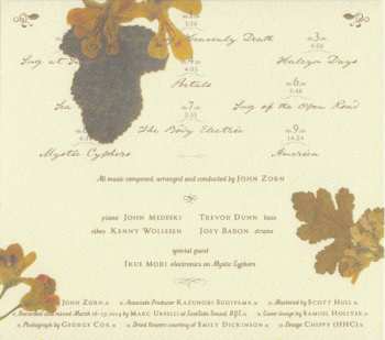 CD John Zorn: On Leaves Of Grass