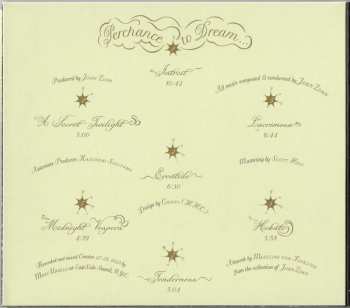CD John Zorn: Perchance To Dream...