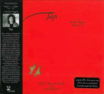 CD Pat Metheny: Tap (Book Of Angels Volume 20)