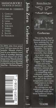 CD John Zorn: Cerberus (Book Of Angels Volume 26)