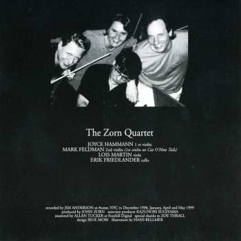 CD John Zorn: The String Quartets