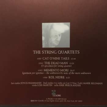 CD John Zorn: The String Quartets