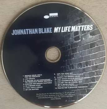 CD Johnathan Blake: My Life Matters