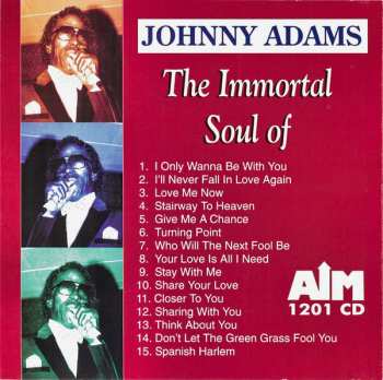 CD Johnny Adams: The Immortal Soul Of 