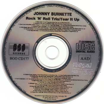 CD The Johnny Burnette Trio: Rock 'N' Roll Trio/Tear It Up