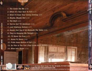 CD Johnny Bush: Lost Highway Saloon