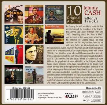 10CD/Doos Johnny Cash: 10 Original Albums