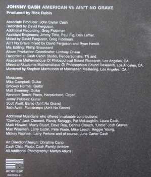 LP Johnny Cash: American VI: Ain't No Grave