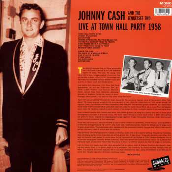 LP Johnny Cash & The Tennessee Two: Live At Town Hall Party 1958