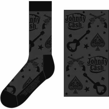 Merch Johnny Cash: Enkelsokken Guitars 'n Guns