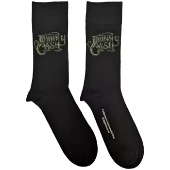Enkelsokken Text Logo Johnny Cash