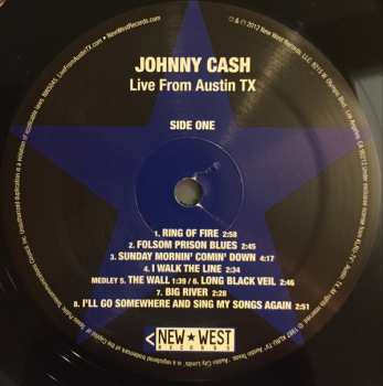 LP Johnny Cash: Live From Austin TX