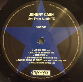 LP Johnny Cash: Live From Austin TX