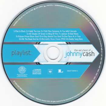 CD Johnny Cash: Playlist: The Very Best Of Johnny Cash