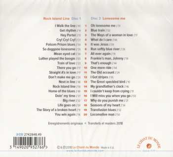 2CD Johnny Cash: Rock Island Line - Lonesome Me