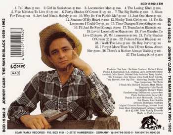 5CD/Doos Johnny Cash: The Man In Black • 1959-'62