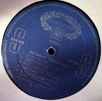 LP Johnny Cash: The Mighty Johnny Cash