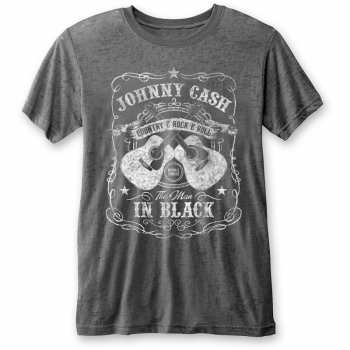 Merch Johnny Cash: Tričko The Man In Black  S
