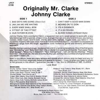 LP Johnny Clarke: Originally Mr. Clarke