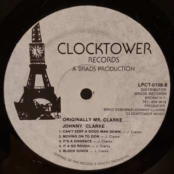 LP Johnny Clarke: Originally Mr. Clarke