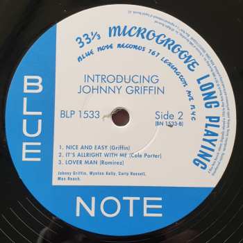 LP Johnny Griffin: Introducing Johnny Griffin
