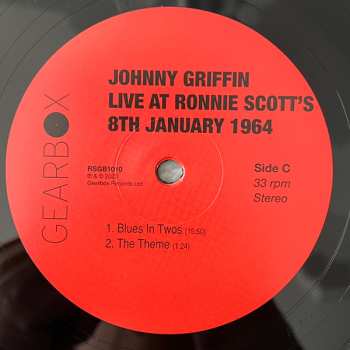 2LP Johnny Griffin: Live At Ronnie Scott's, 8th January 1964