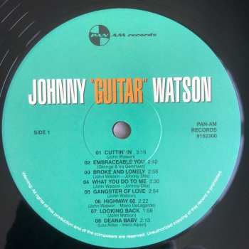 LP Johnny Guitar Watson: Johnny "Guitar" Watson