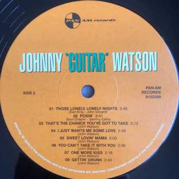 LP Johnny Guitar Watson: Johnny "Guitar" Watson
