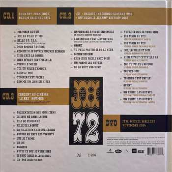 3CD/DVD Johnny Hallyday: 72 (Country-Folk-Rock) DLX | LTD | NUM