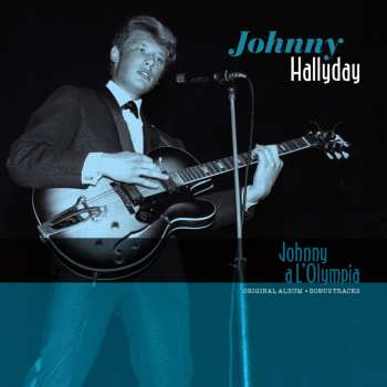 LP Johnny Hallyday: Johnny A L'olympia - Aquamarine Vinyl