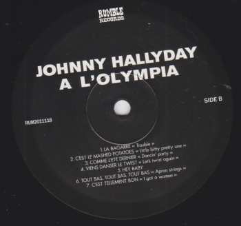 LP Johnny Hallyday: À l'Olympia