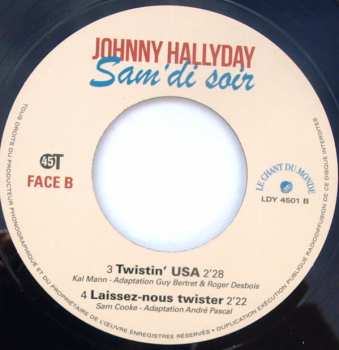 3LP Johnny Hallyday: Au Bon Vieux Temps Du Juke-box LTD