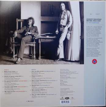 LP Johnny Hallyday: Hello U.S.A. (Sessions Studios 1971 & 1972) LTD | NUM