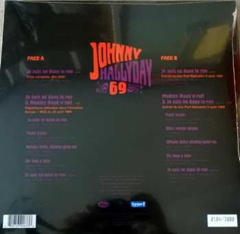 LP Johnny Hallyday: Je Suis Né Dans La Rue LTD | NUM