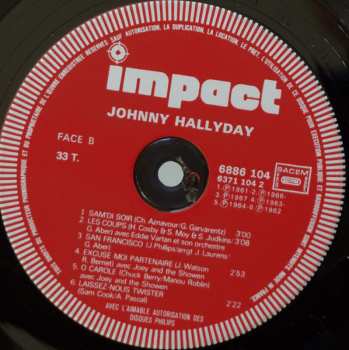 LP Johnny Hallyday: Johnny Hallyday