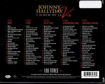 5CD/Doos Johnny Hallyday: L'album De Sa Vie