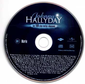 5CD/Doos Johnny Hallyday: L'album De Sa Vie