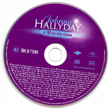 5CD/Doos Johnny Hallyday: L'album De Sa Vie
